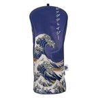 Blue Daywind Waves Driver Golf Head Cover Set