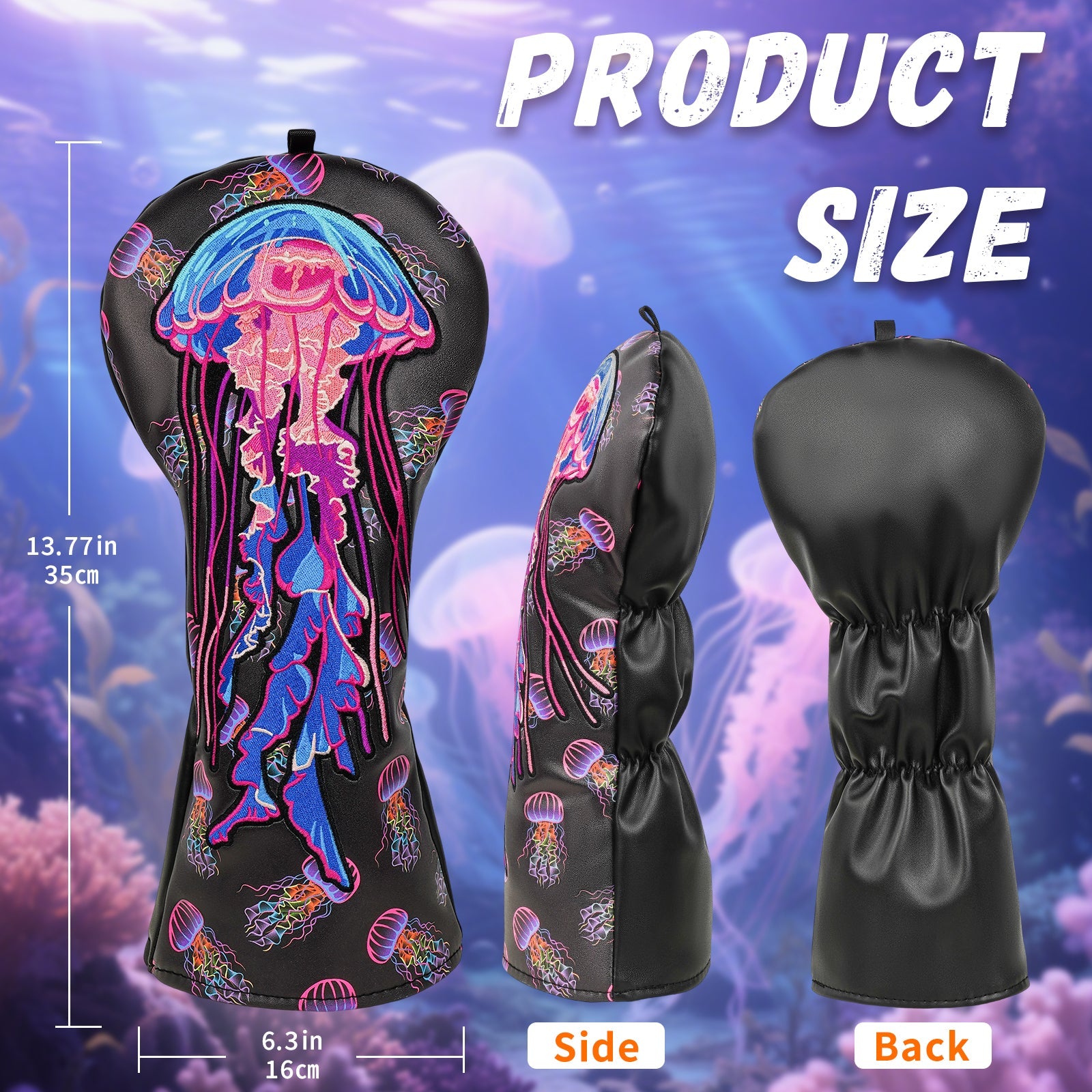 Jellyfish Driver Golf Head Cover