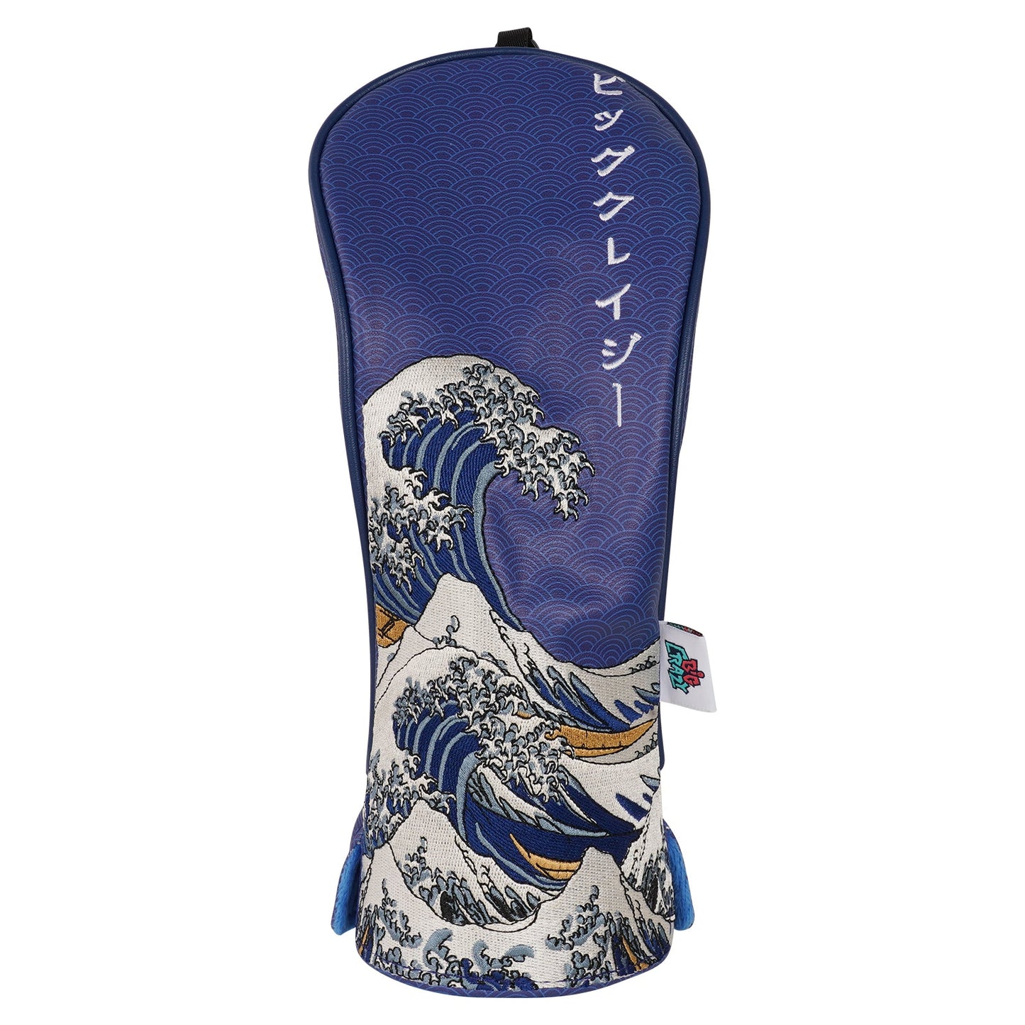 Blue Daywind Waves Driver Golf Head Cover Set