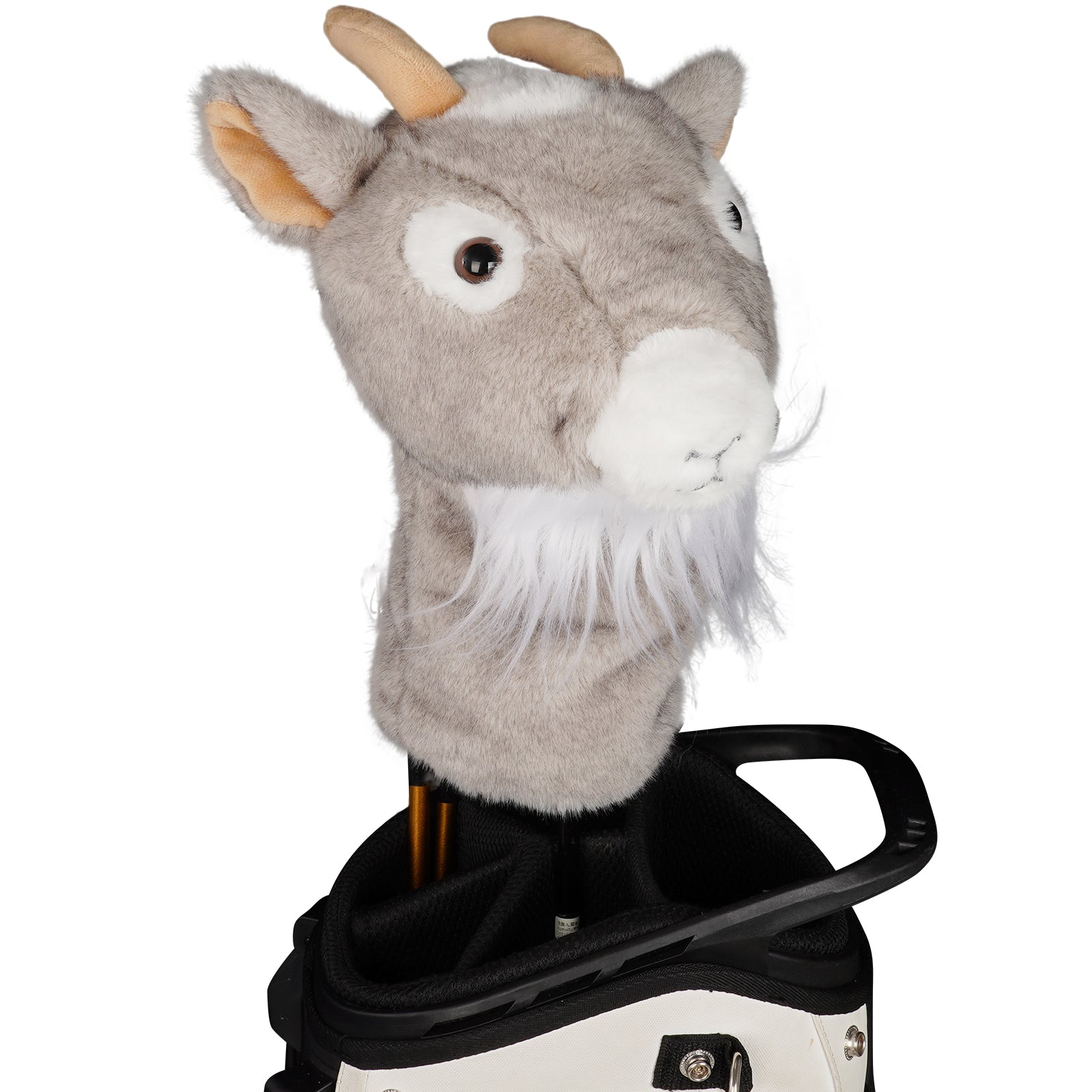 Gray Goat Plush Animal Golf Headcover