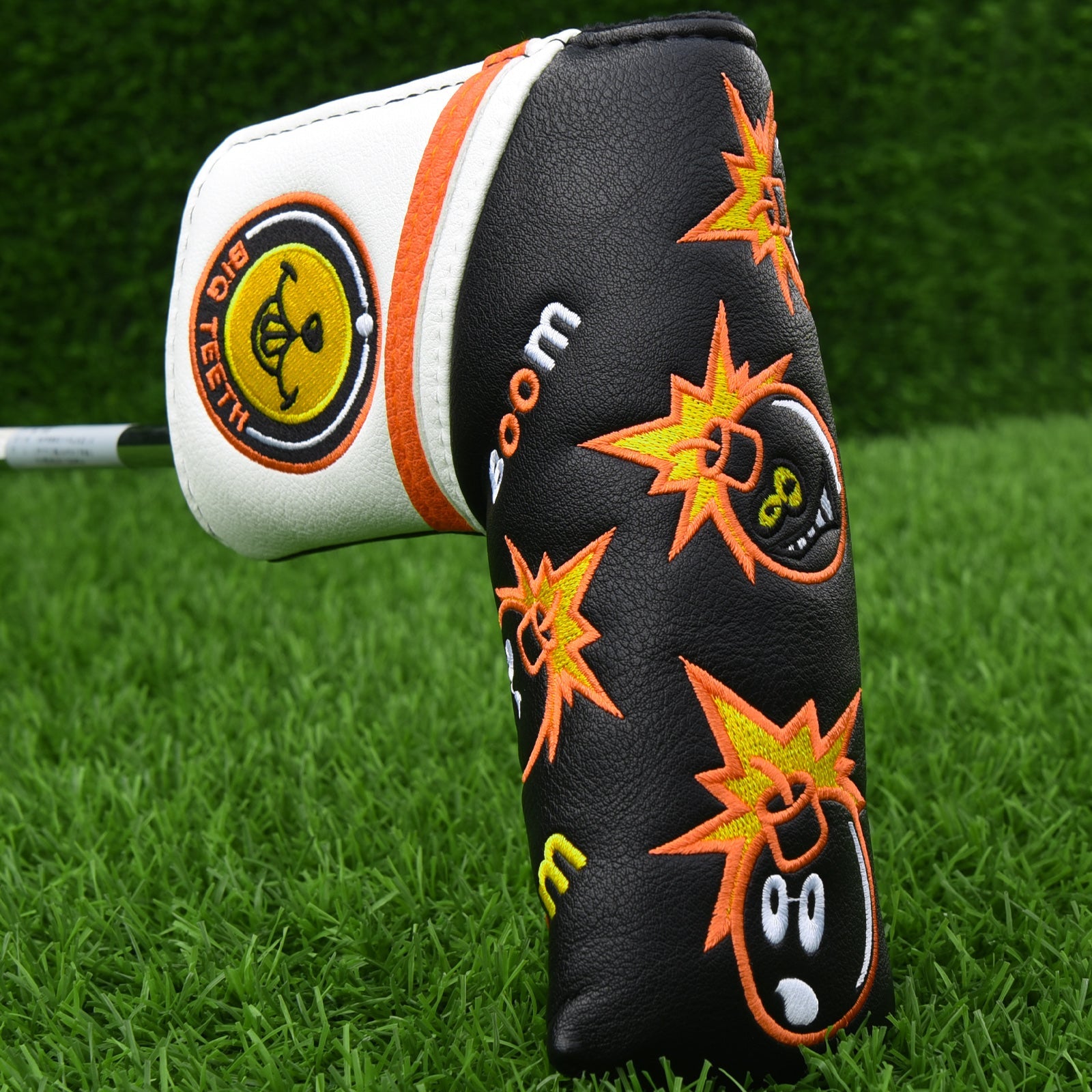 Black Mine Magnetic Single Ear Head Cover Set