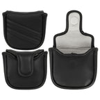 Black Strip PU Mallet Putter Head Cover