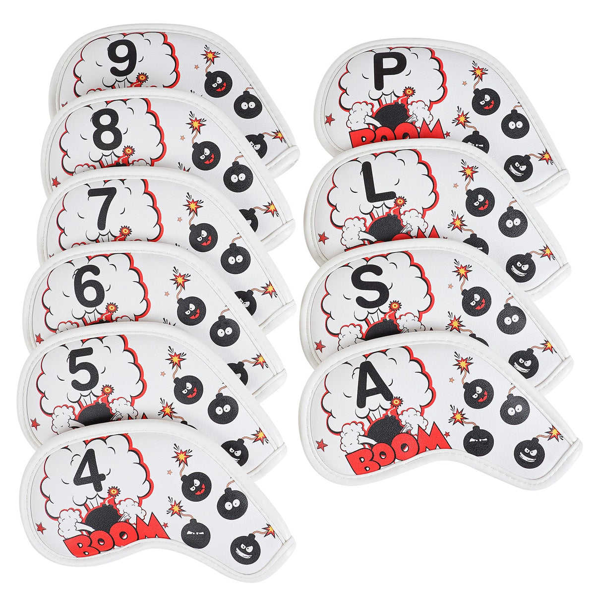 Boom Iron set 10pcs (4-9,P,A,S,L)