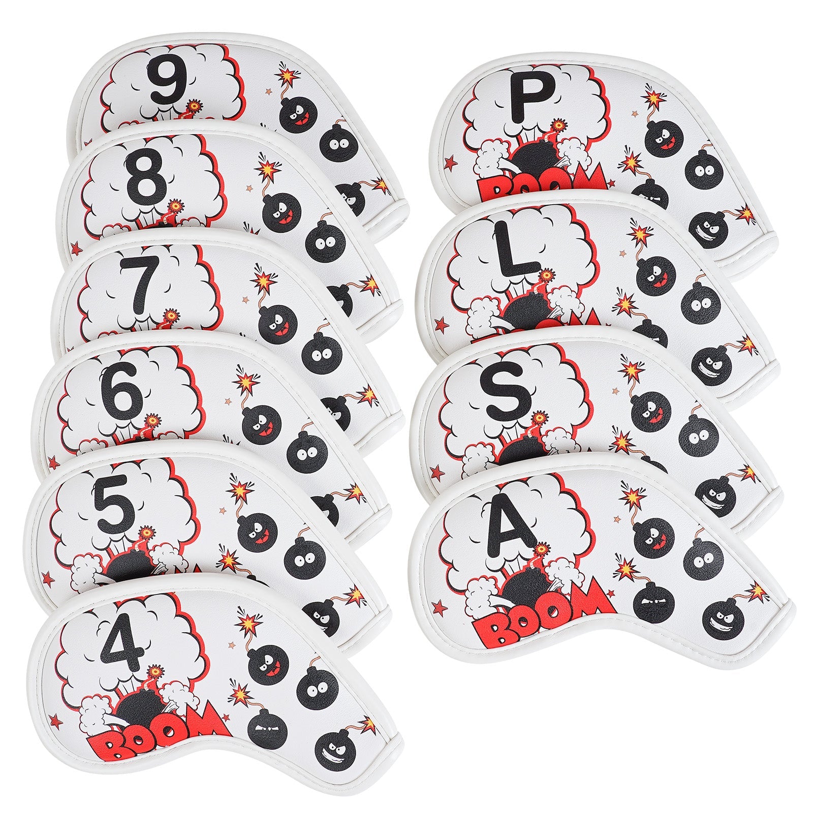 Boom Iron set 10pcs (4-9,P,A,S,L)