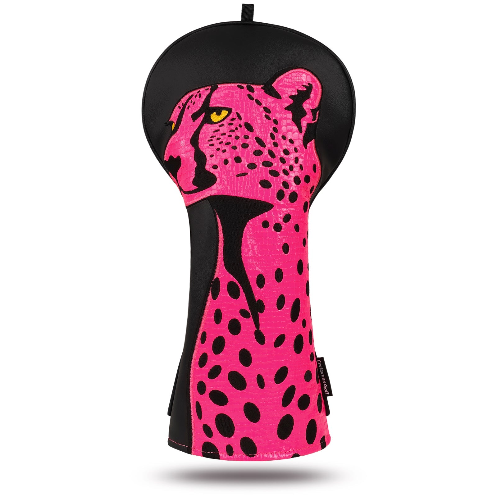 Pink Leopard Driver Golf Headcover