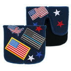 Hook-and-loop Embroidered Patches LAB DF3 Putter Cover