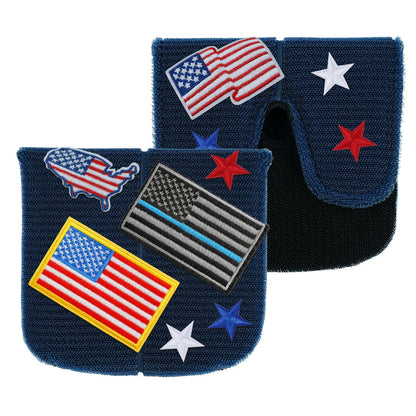 Hook-and-loop Embroidered Patches LAB DF3 Putter Cover