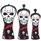 Skull Mask Wood Head Cover Set