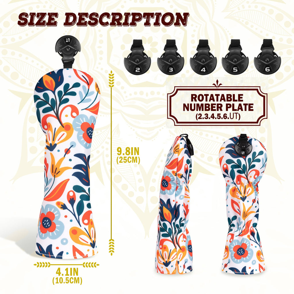 Flowers Golf Wood Headcovers