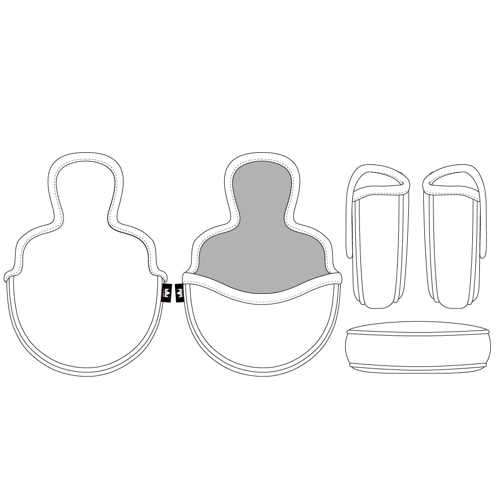 Personalized Mid-Mallet Putter Headcover with Your Logo or Name