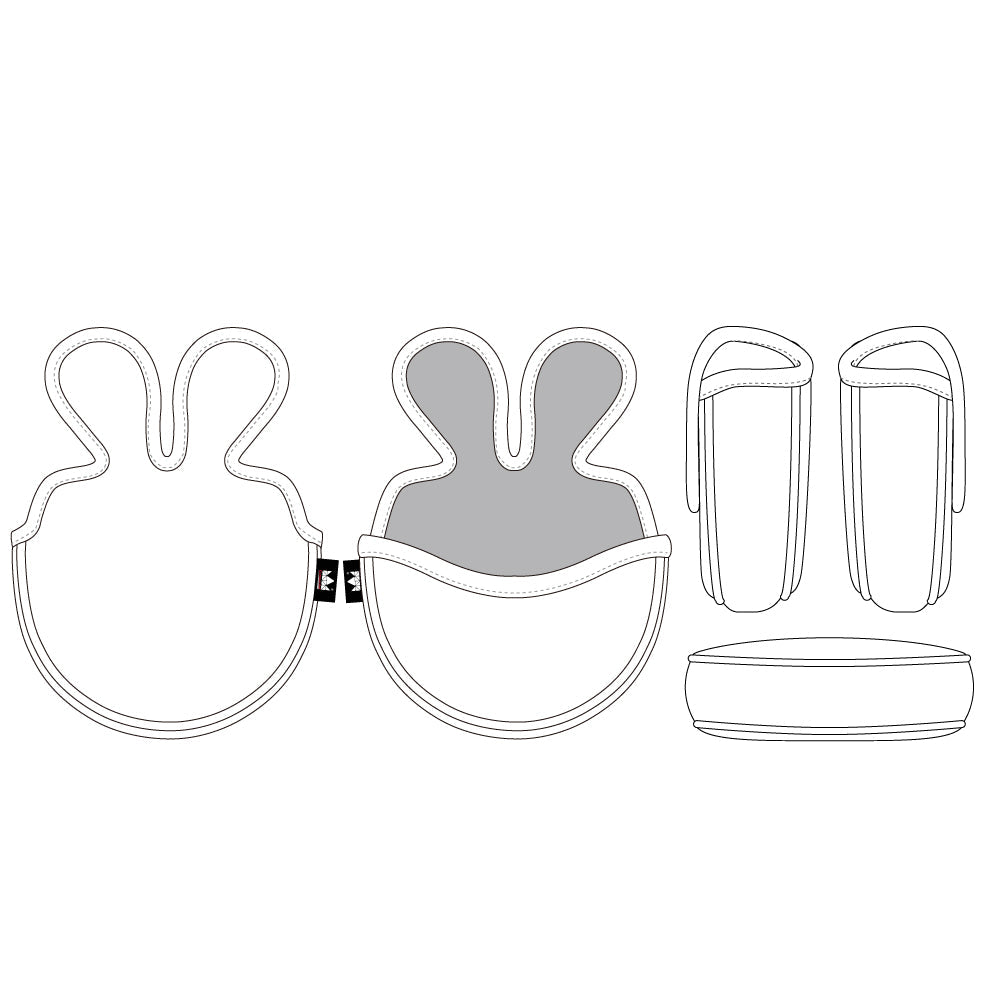 Personalized Mid-Mallet Putter Headcover with Your Logo or Name