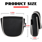 Black Magnetic Leather Putter Head Cover for LAB DF3