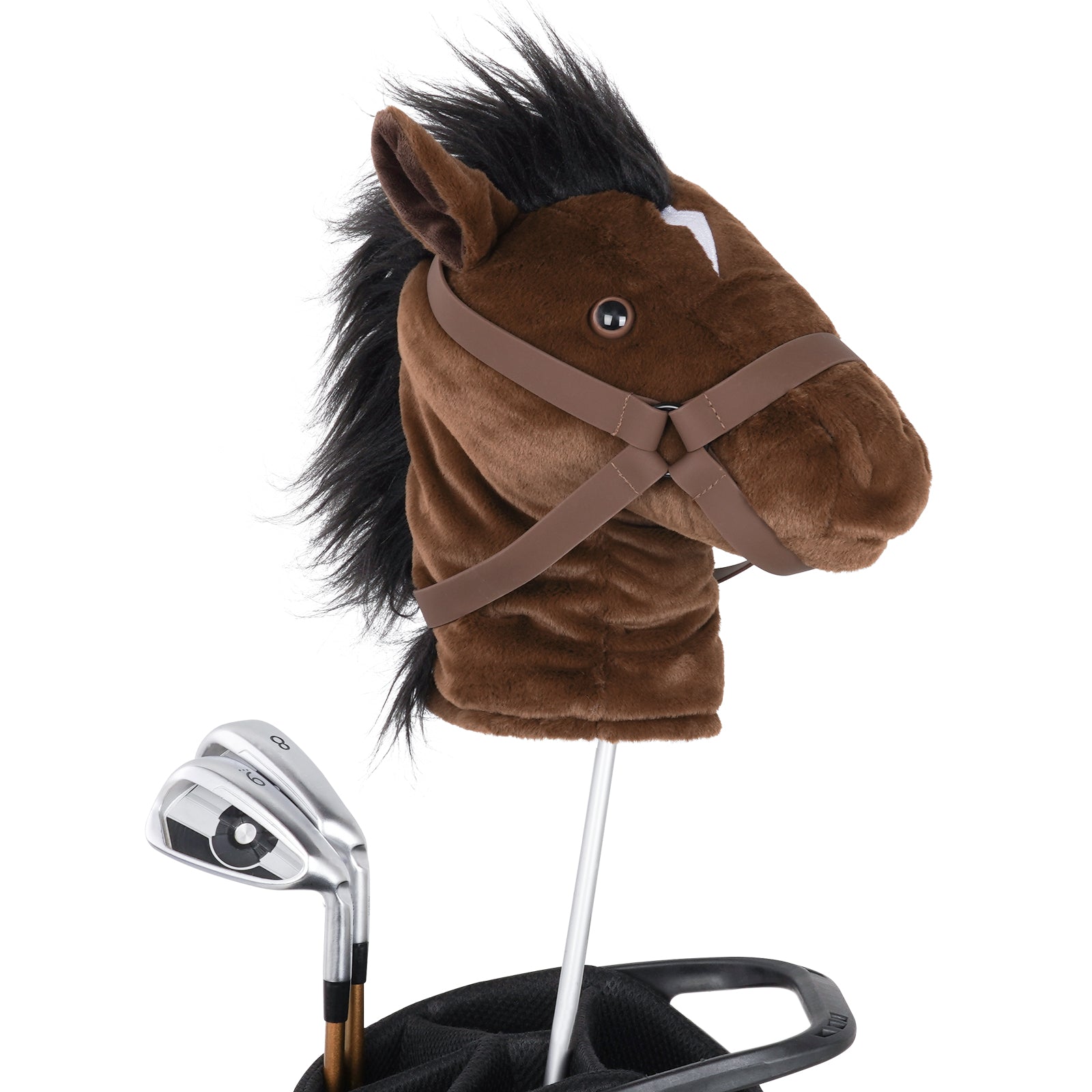 Brown Horse Plush Animal Golf Headcover