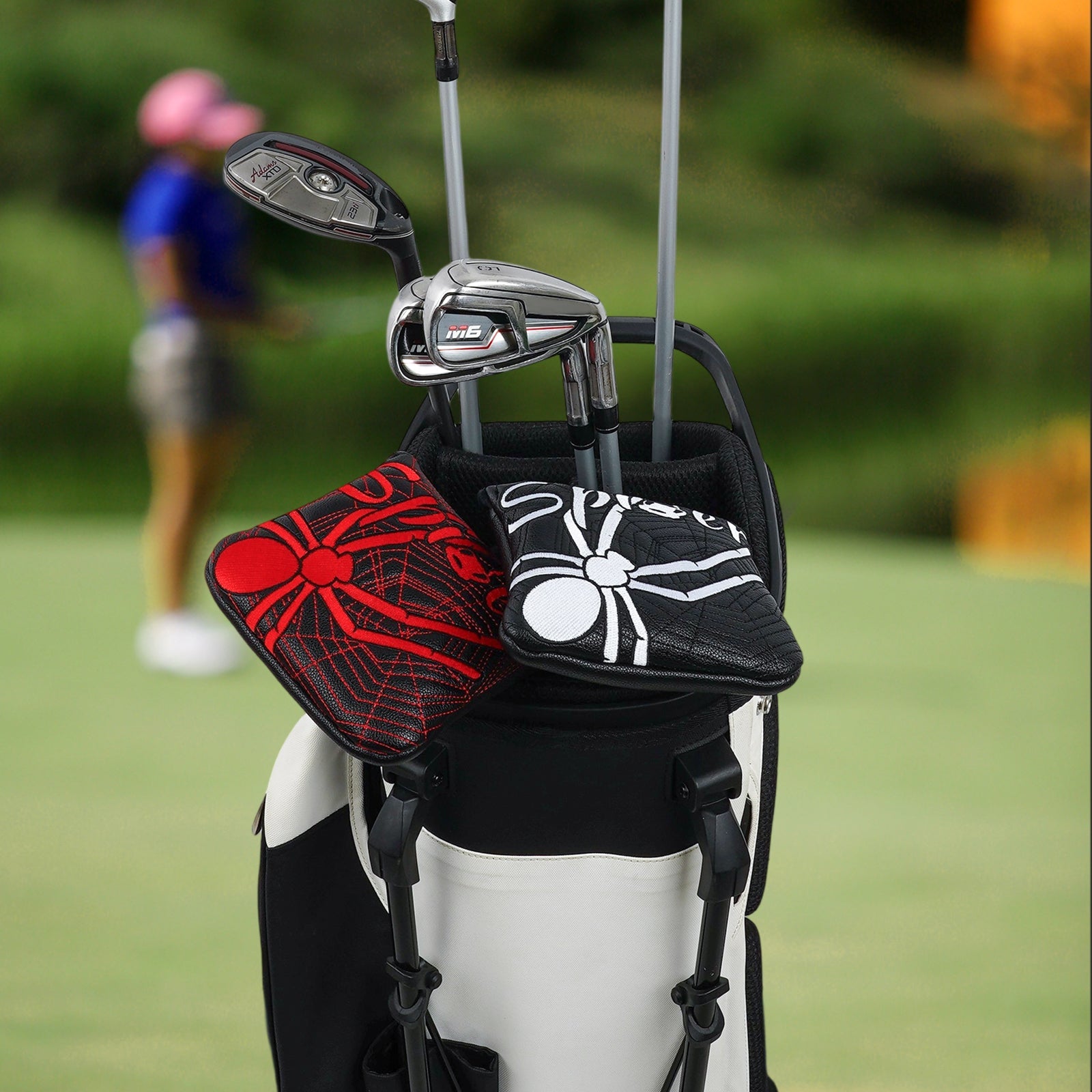 Red Spider Square Putter Golf Head Cover