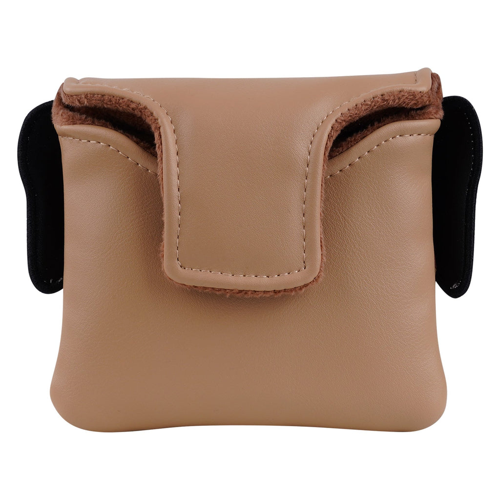 Brown Pug Square Putter Head Cover