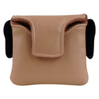 Brown Pug Square Putter Head Cover