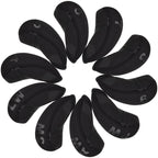 Black Splicing Diving Material Iron Cover Set 10pcs