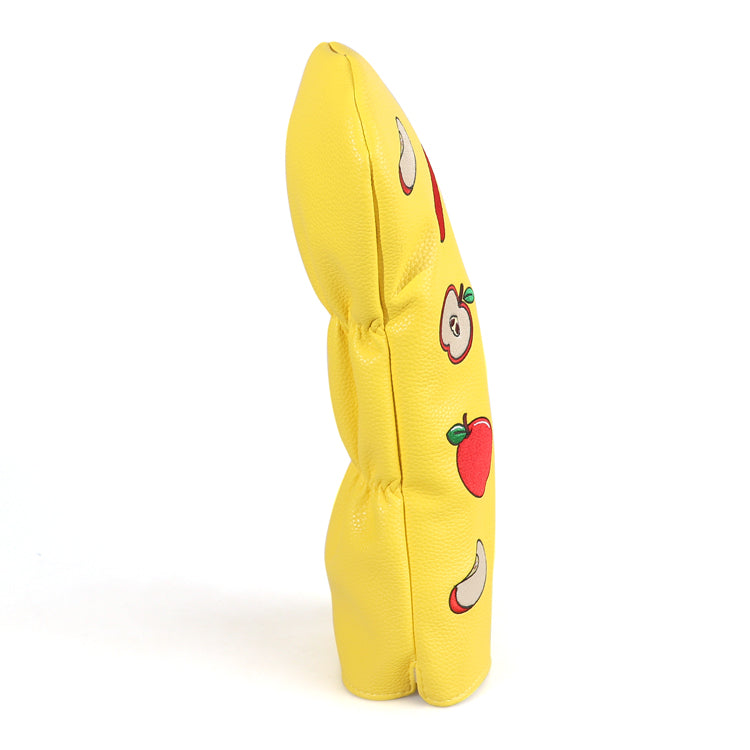 Yellow Apple Driver Head Cover