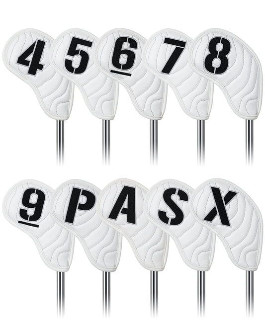 White Map Texture Iron Cover 10pcs£¨4-9,P,A,S,X£©