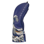 Blue Daywind Waves Driver Golf Head Cover Set