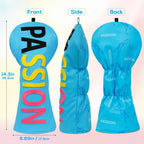 Pink Blue Passion Driver Golf Head Cover
