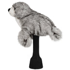Gray Seal Plush Animal Golf Headcover