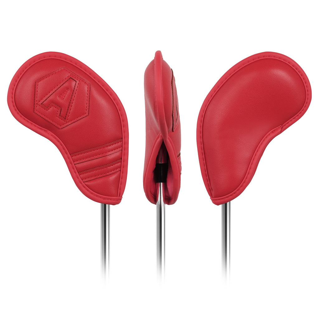 Blue Red Hexagon Iron Cover 10pcs（4-9，P,A,S,L）