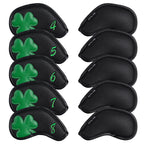 Green Clover Patch Iron Golf Head Cover