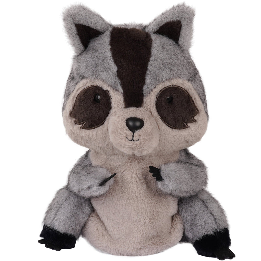 Plush Raccoon Driver Animal Head Cover
