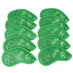 Green Luck Four-Leaf Clover Golf Headcover Sets