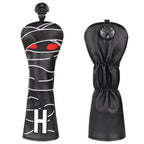 Mummy  Black Golf Head Cover Set