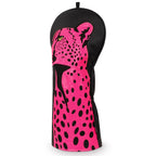 Pink Leopard Driver Golf Headcover