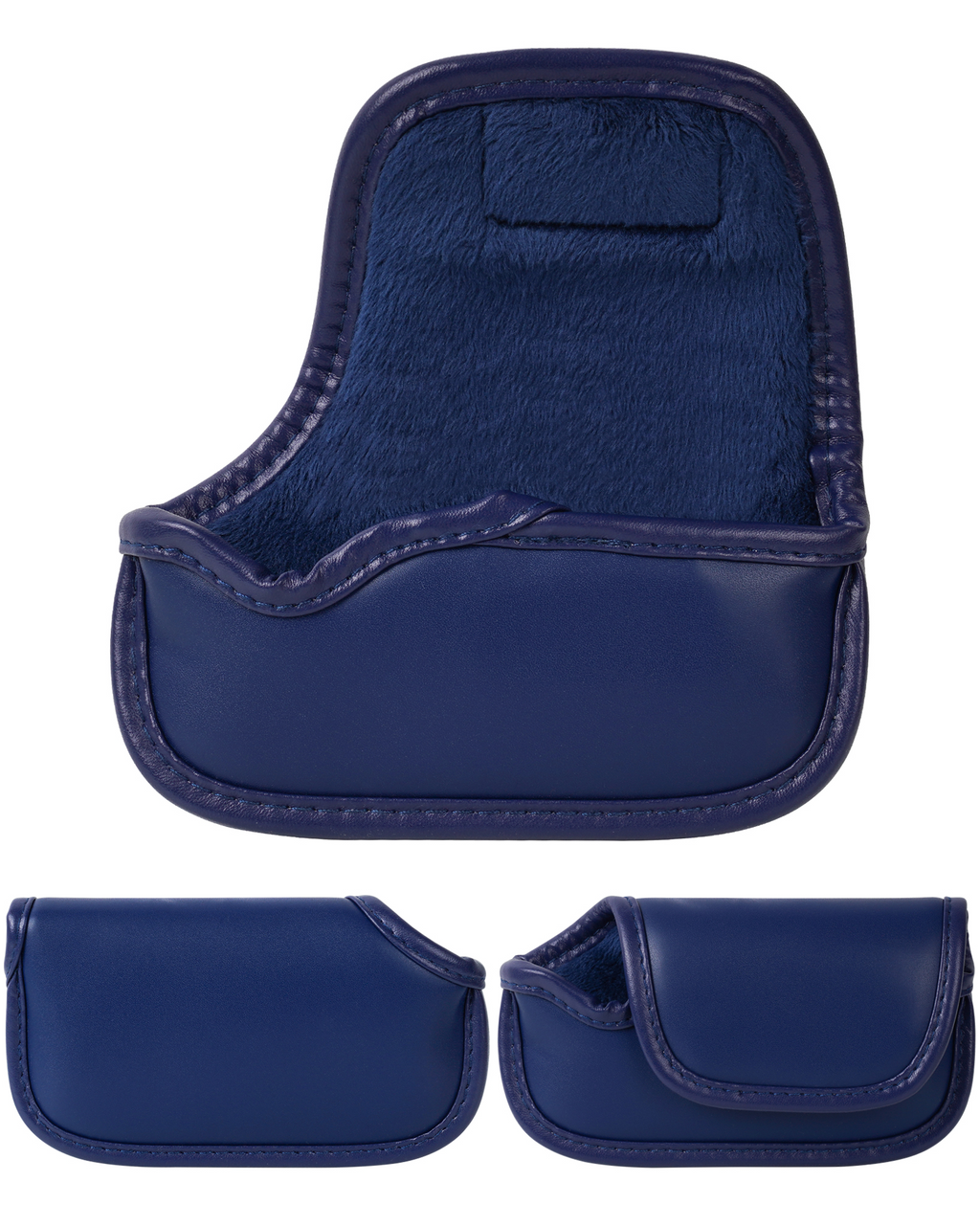 Pure Black Blue Magnet Blade Putter Cover