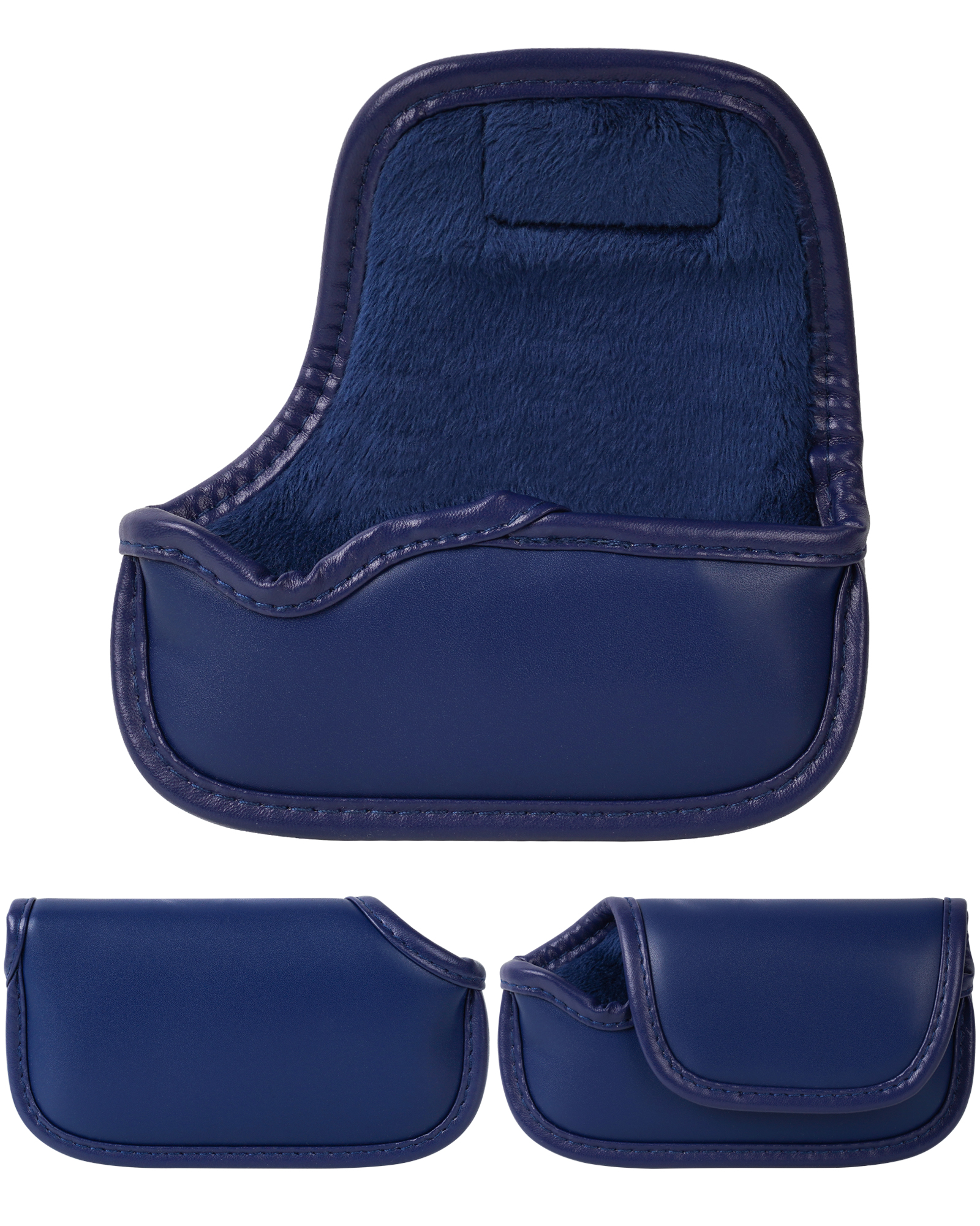 Pure Black Blue Magnet Blade Putter Cover