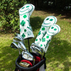 Green Smile Wood Head Cover Set