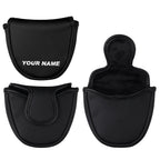 Custom Mallet Putter Head Cover with Your Name