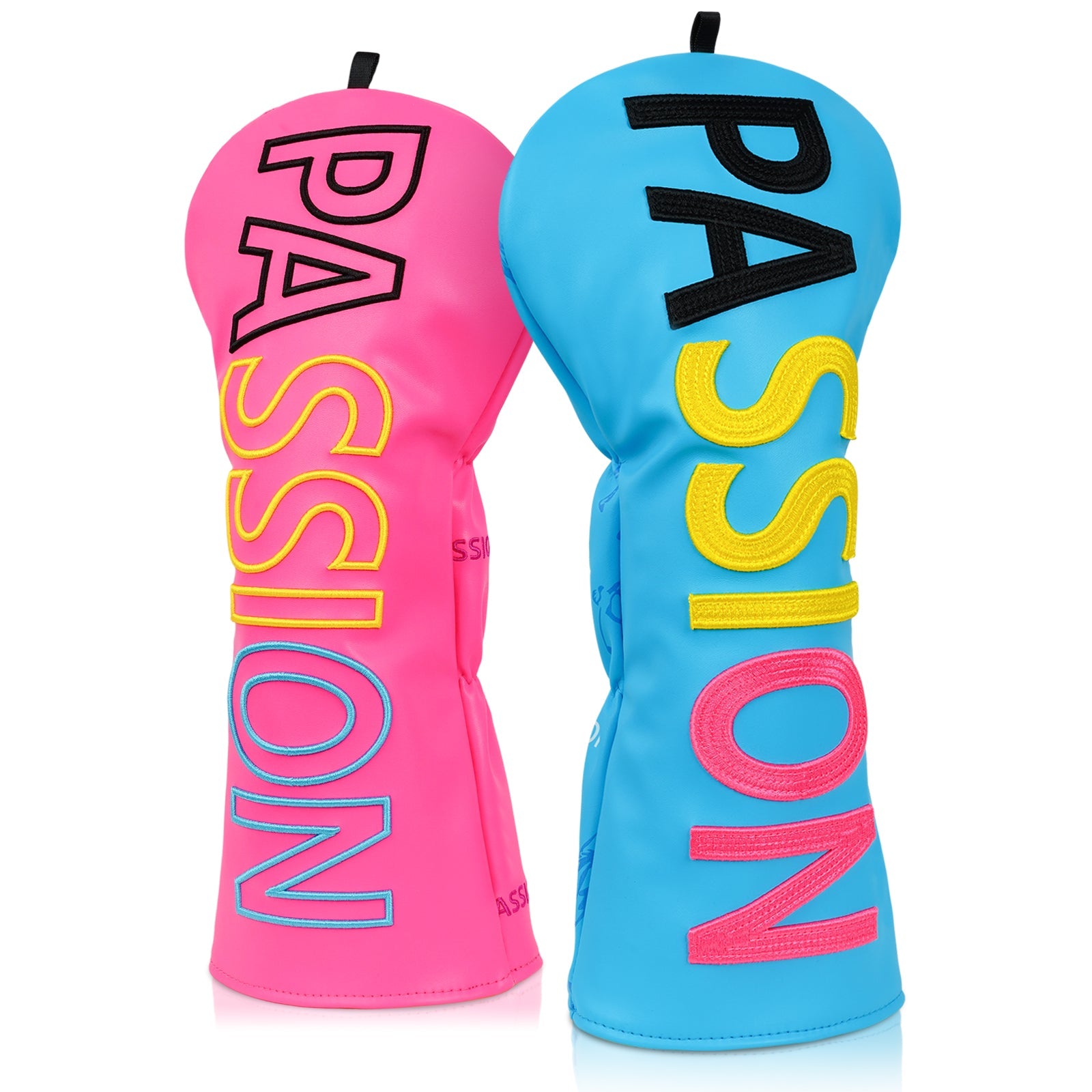 Pink Blue Passion Driver Golf Head Cover