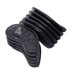 Black Star Embroidery Velcro Iron Headcover Set 10pcs