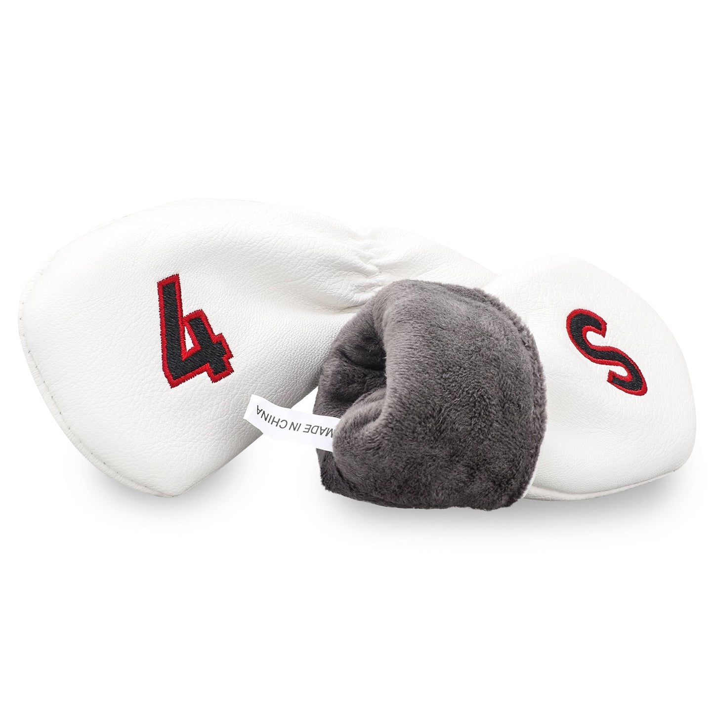 White Embroidery Numbers Iron Headcover set 10Pcs