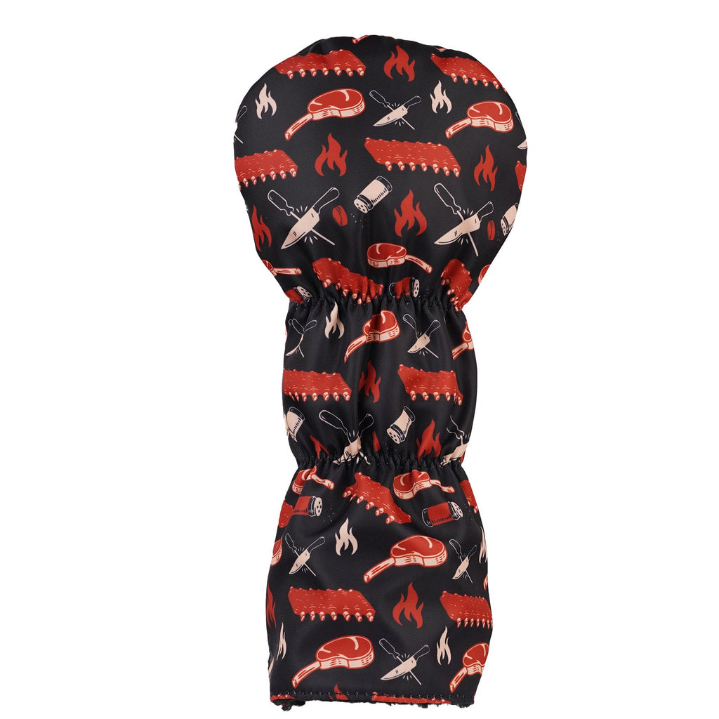 Black Barbecue Driver Head Cover