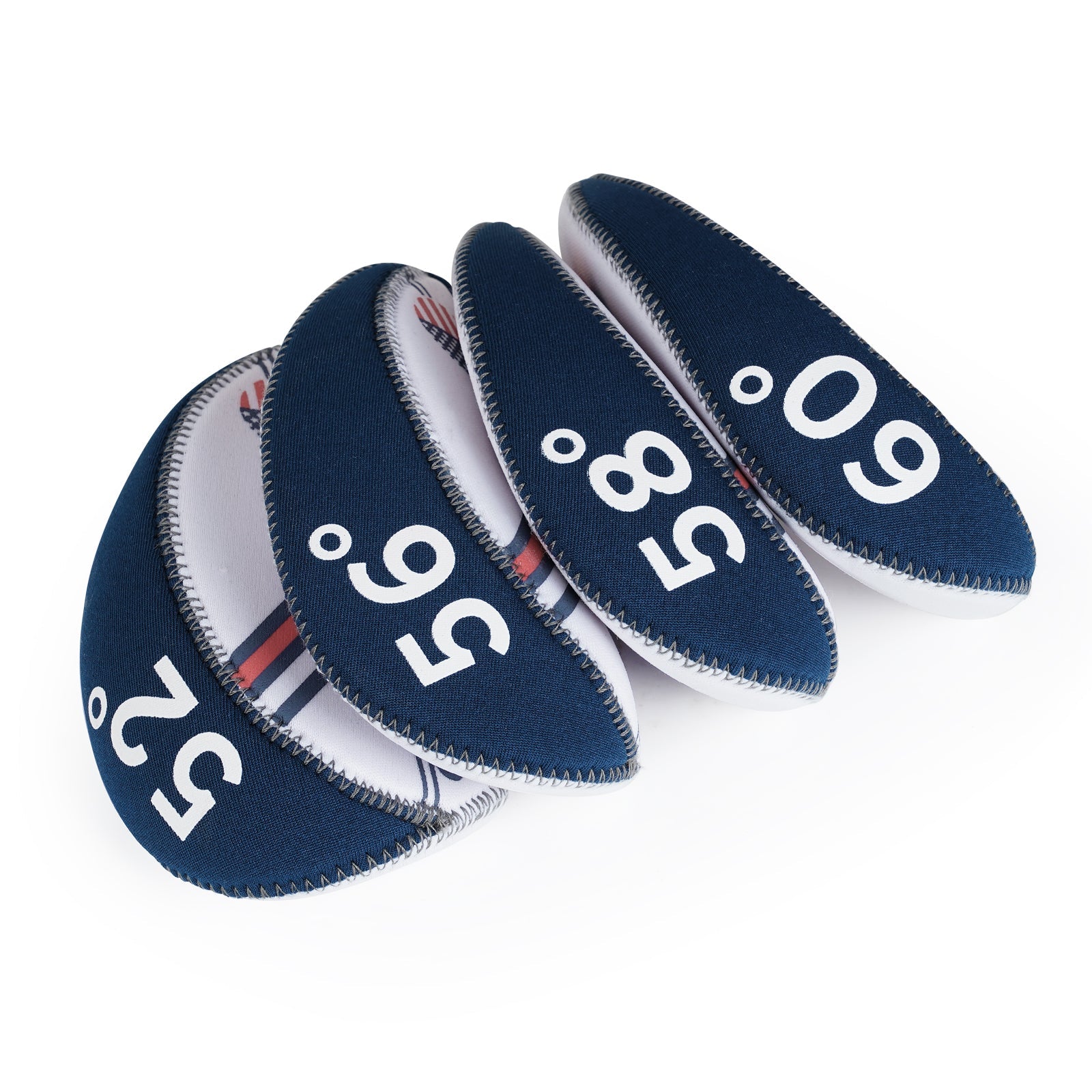 US Flag Neoprene Iron Golf Club Head Cover