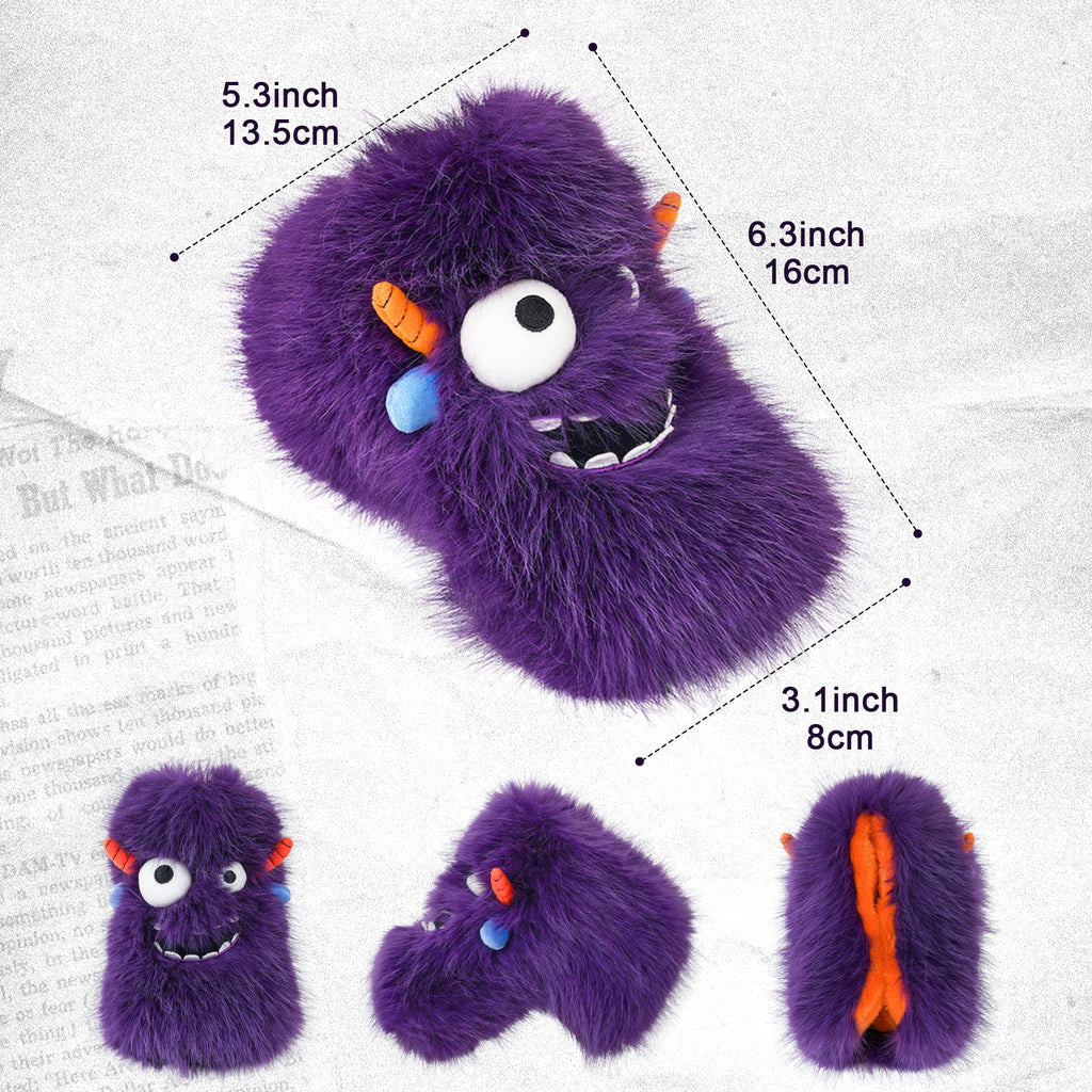 Purple Monster Golf Blade Putter Head Cover