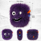 Funny Purple Monster Golf Mallet Putter Head Cover