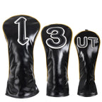 Black Gold Pipe Driver Head Cover Set