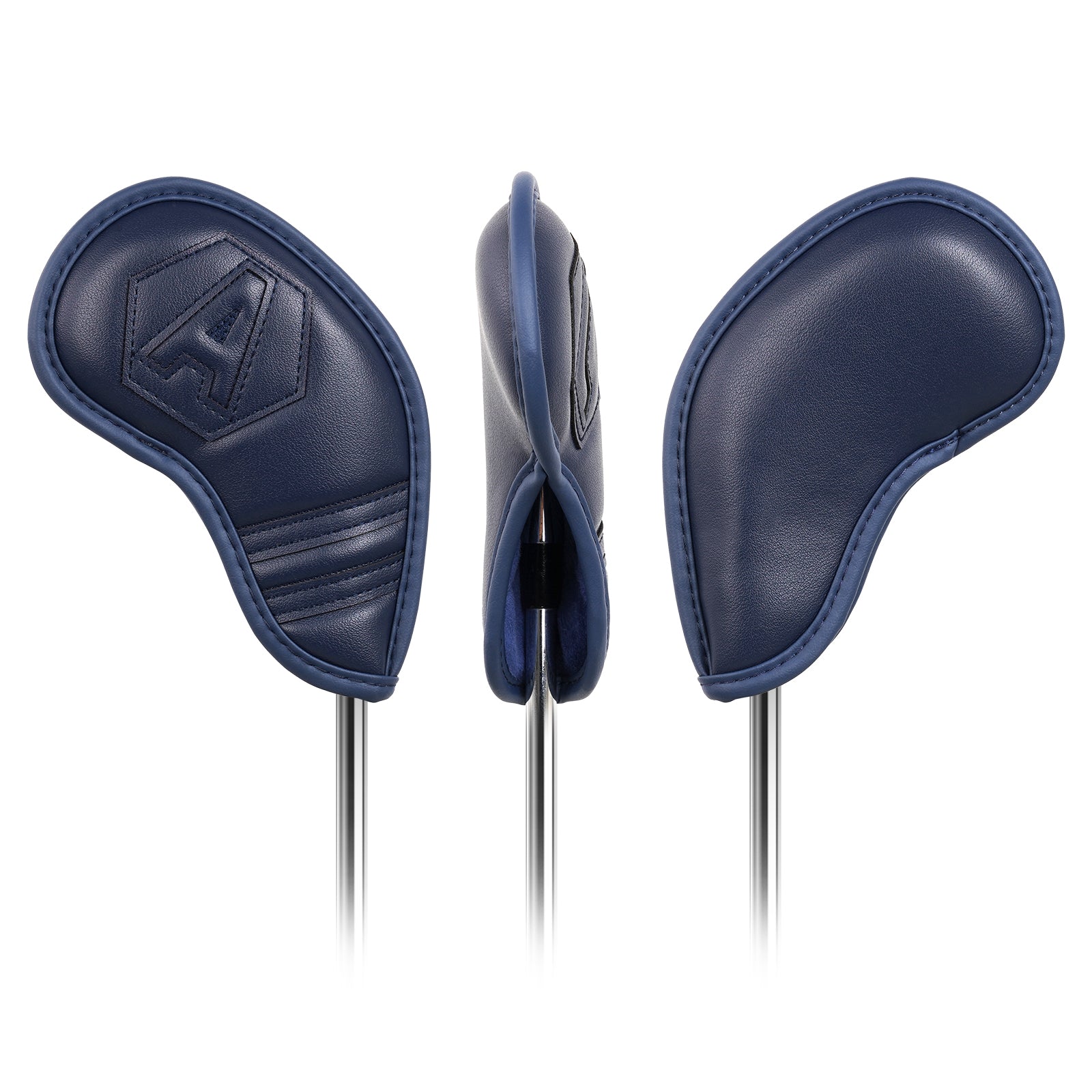 Blue Red Hexagon Iron Cover 10pcs（4-9，P,A,S,L）