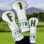 White FTW Driver Head Cover