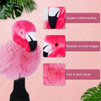 Elegant Flamingo Plush Driver Headcover