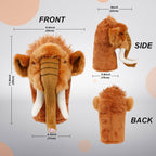 Mammoth Driver Animal Head Cover