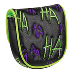 Green & Purple HAHA LAB DF3 Putter Headcover