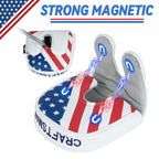 USA Flag DF3 Mallet Putter Golf Head Cover